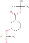 (S)-tert-Butyl 3-(methylsulfonyloxy)piperidine-1-carboxylate