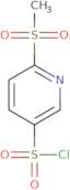 6-Methanesulfonylpyridine-3-sulfonyl chloride