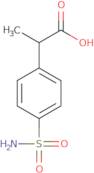 2-(4-Sulfamoylphenyl)propanoic acid