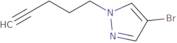4-Bromo-1-(pent-4-yn-1-yl)-1H-pyrazole