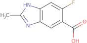 6-Fluoro-2-methyl-1H-1,3-benzodiazole-5-carboxylic acid