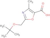 2-[(tert-Butoxy)methyl]-4-methyl-1,3-oxazole-5-carboxylic acid