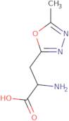 (2S)-2-Amino-3-(5-methyl-1,3,4-oxadiazol-2-yl)propanoic acid