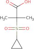 2-(Cyclopropanesulfonyl)-2-methylpropanoic acid