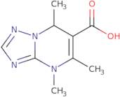 4,5,7-Trimethyl-4H,7H-[1,2,4]triazolo[1,5-a]pyrimidine-6-carboxylic acid