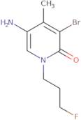 5-Amino-3-bromo-1-(3-fluoropropyl)-4-methylpyridin-2-one