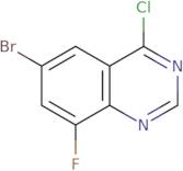 6-Bromo-4-chloro-8-fluoroquinazoline