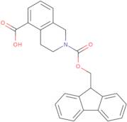 2-{[(9H-Fluoren-9-yl)methoxy]carbonyl}-1,2,3,4-tetrahydroisoquinoline-5-carboxylic acid