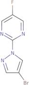 2-(4-Bromo-1H-pyrazol-1-yl)-5-fluoropyrimidine