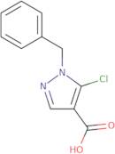 1-Benzyl-5-chloro-1H-pyrazole-4-carboxylic acid