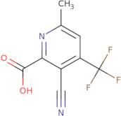 3-Cyano-6-methyl-4-(trifluoromethyl)pyridine-2-carboxylic acid