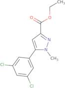 Ethyl 5-(3,5-dichlorophenyl)-1-methyl-1H-pyrazole-3-carboxylate