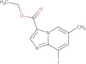 Ethyl 8-iodo-6-methylimidazo[1,2-a]pyridine-3-carboxylate