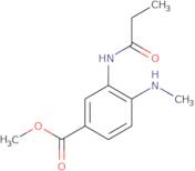 Methyl 4-(methylamino)-3-propanamidobenzoate