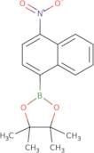 4,4,5,5-Tetramethyl-2-(4-nitronaphthalen-1-yl)-1,3,2-dioxaborolane