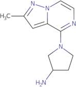 1-(2-Methyl-pyrazolo[1,5-a]pyrazin-4-yl)-pyrrolidin-3-ylamine