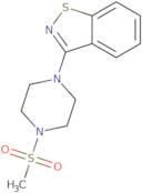 3-[4-(Methylsulfonyl)-1-piperazinyl]-1,2-benzisothiazole