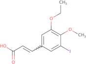(2E)-3-(3-Ethoxy-5-iodo-4-methoxyphenyl)prop-2-enoic acid