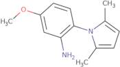 2-(2,5-Dimethyl-1H-pyrrol-1-yl)-5-methoxyphenylamine