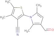 2-(3-Formyl-2,5-dimethyl-1H-pyrrol-1-yl)-4,5-dimethylthiophene-3-carbonitrile