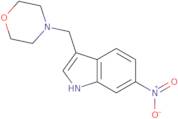 4-((6-Nitro-1H-indol-3-yl)methyl)morpholine