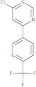 4-Chloro-6-(6-(trifluoromethyl)pyridin-3-yl)pyrimidine