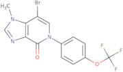 7-bromo-1-methyl-5-[4-(trifluoromethoxy)phenyl]-1H,4H,5H-imidazo[4,5-c]pyridin-4-one