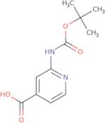 2-{[(tert-butoxy)carbonyl]amino}pyridine-4-carboxylic acid