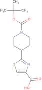 2-{1-[(tert-butoxy)carbonyl]piperidin-4-yl}-1,3-thiazole-4-carboxylic acid