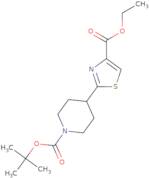 tert-Butyl 4-(4-(ethoxycarbonyl)thiazol-2-yl)piperazine-1-carboxylate