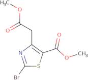 Methyl 2-bromo-4-(2-methoxy-2-oxoethyl)thiazole-5-carboxylate