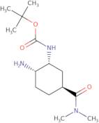 tert-Butyl [(1R,2S,5S)-2-Amino-5-[(dimethylamino)carbonyl]cyclohexyl]carbamate