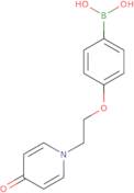 1-[2-(4-Boronophenoxy)ethyl]-1,4-dihydropyridin-4-one