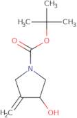 tert-Butyl 3-hydroxy-4-methylidenepyrrolidine-1-carboxylate