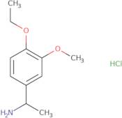 1-(4-Ethoxy-3-methoxyphenyl)ethan-1-amine hydrochloride