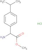 Methyl 2-amino-2-[4-(propan-2-yl)phenyl]acetate hydrochloride