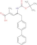 2-Methyl-4-[(2-methylpropan-2-yl)oxycarbonylamino]-5-(4-phenylphenyl)pent-2-enoic acid
