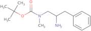 tert-Butyl N-(2-amino-3-phenylpropyl)-N-methylcarbamate