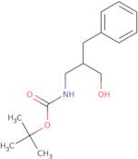 tert-Butyl N-(2-benzyl-3-hydroxypropyl)carbamate