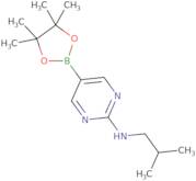 2-(Isobutylamino)pyrimidine-5-boronic Acid Pinacol Ester