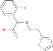 (S)-2-(2-Chlorophenyl)-2-((2-(thiophen-2-yl)ethyl)amino)acetic acid