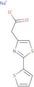 Sodium 2-[2-(thiophen-2-yl)-1,3-thiazol-4-yl]acetate