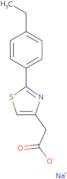 Sodium 2-[2-(4-ethylphenyl)-1,3-thiazol-4-yl]acetate