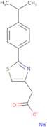 Sodium 2-{2-[4-(propan-2-yl)phenyl]-1,3-thiazol-4-yl}acetate