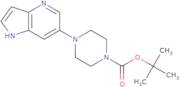 tert-Butyl 4-(1H-pyrrolo[3,2-b]pyridin-6-yl)-piperazine-1-carboxylate