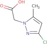 2-(3-Chloro-5-methyl-1H-pyrazol-1-yl)acetic acid