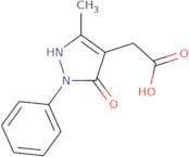 2-(5-Hydroxy-3-methyl-1-phenyl-1H-pyrazol-4-yl)acetic acid