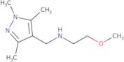 N-(2-Methoxyethyl)-N-[(1,3,5-trimethyl-1H-pyrazol-4-yl)methyl]amine