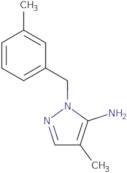 4-Methyl-1-(3-methylbenzyl)-1H-pyrazol-5-amine