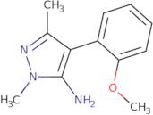 4-(2-Methoxy-phenyl)-2,5-dimethyl-2H-pyrazol-3-ylamine